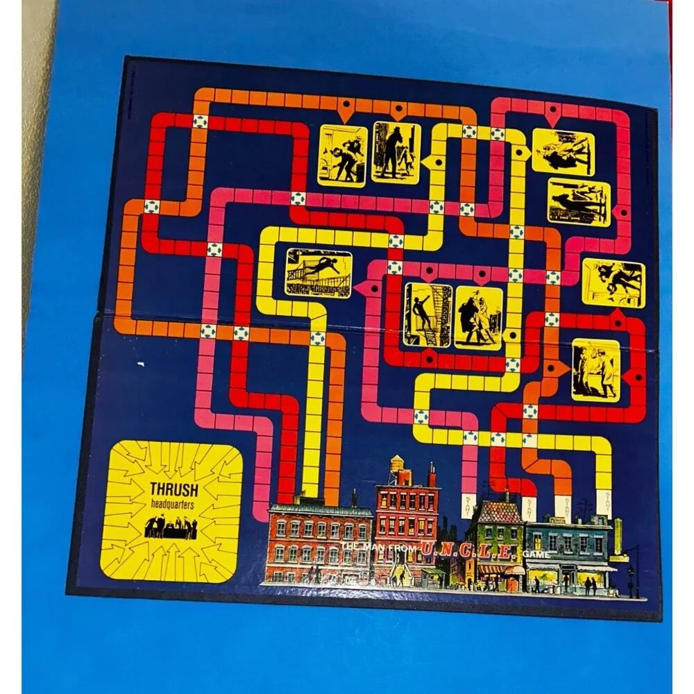 Milton Bradley The‎ Man From U.N.C.L.E. Uncle Replacement Gameboard